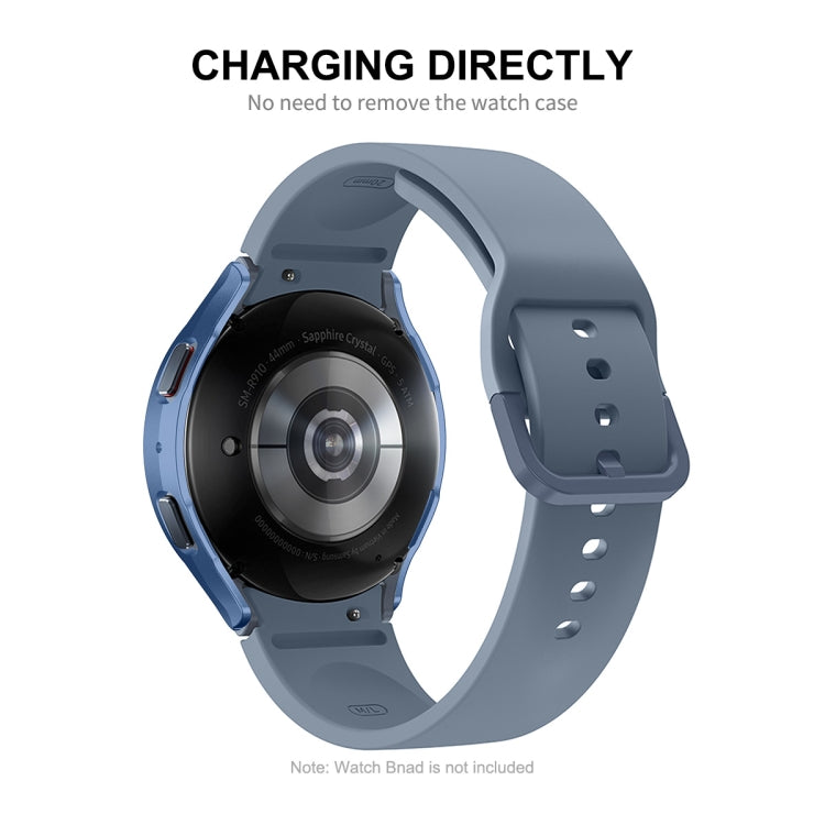 For Samsung Galaxy Watch4/5 44mm ENKAY Hat-Prince Waterproof Full Coverage PC Frame + 9H Tempered Glass Case For Samsung Galaxy Watch4/5 44mm ENKAY Hat-Prince Waterproof Full Coverage PC Frame + 9H Tempered Glass Case