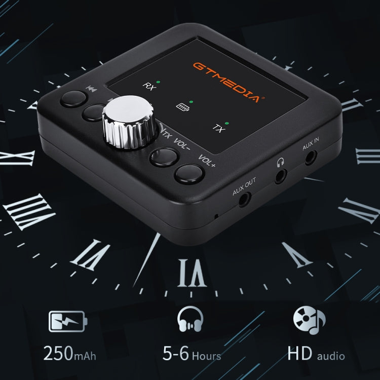 Receptor y transmisor de audio Bluetooth 5.0 GTMEDIA RT05 Adaptador 2 en 1, RT05 Receptor y transmisor de audio Bluetooth 5.0 GTMEDIA RT05 Adaptador 2 en 1, RT05