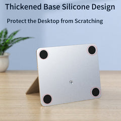 Soporte para tableta de escritorio TM08, soporte de aluminio ajustable y giratorio de 360 grados para teléfono, TM08