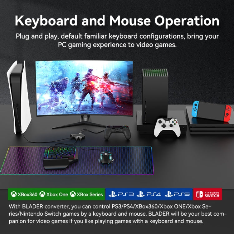 7 in 1 Video Game Converter Keyboard Mouse Converter Shooting Game Auxiliary Tool, 7 in 1 Video Game Converter 7 in 1 Video Game Converter Keyboard Mouse Converter Shooting Game Auxiliary Tool, 7 in 1 Video Game Converter