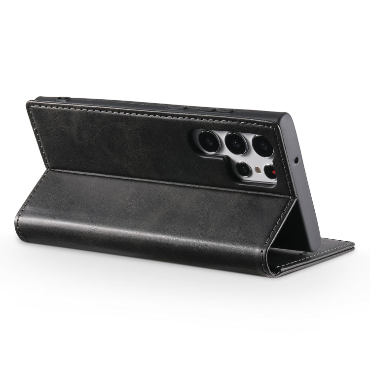 Suteni Calf Texture Horizontal Flip Leather Phone Case, For Samsung Galaxy S23 Ultra 5G, For Samsung Galaxy S23+ 5G, For Samsung Galaxy S23 5G Suteni Calf Texture Horizontal Flip Leather Phone Case, For Samsung Galaxy S23 Ultra 5G, For Samsung Galaxy S23+ 5G, For Samsung Galaxy S23 5G