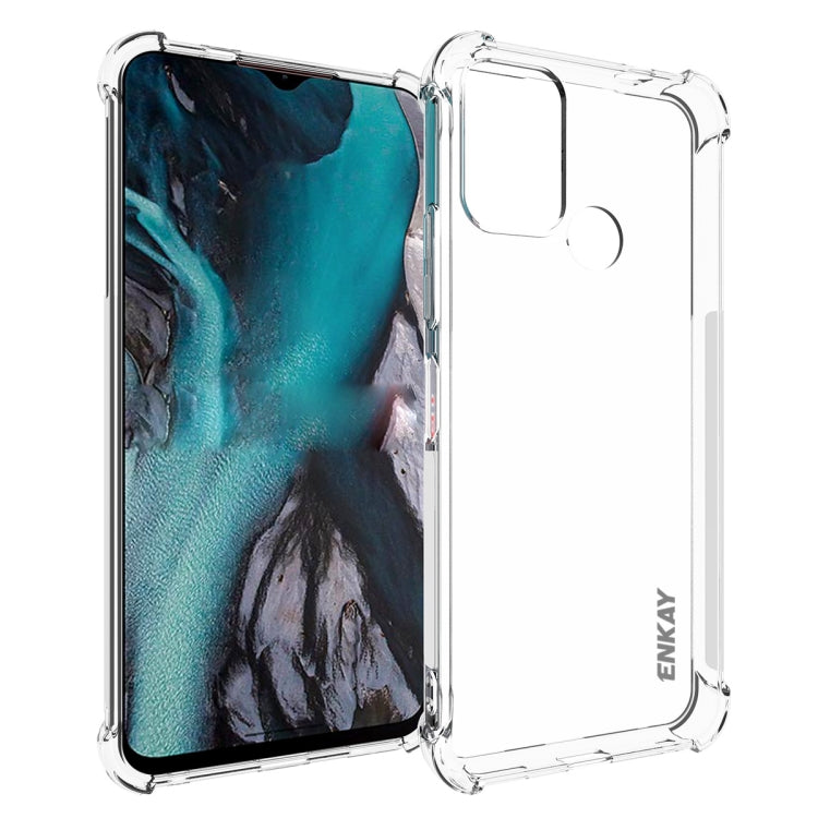 ENKAY Clear TPU Shockproof Anti-slip Phone Case, For Nokia C12 4G, For Nokia C300 4G, For Nokia G42 5G, For Nokia C22 4G, For Nokia C110 4G, For Nokia C32 4G, For Nokia XR21 5G ENKAY Clear TPU Shockproof Anti-slip Phone Case, For Nokia C12 4G, For Nokia C300 4G, For Nokia G42 5G, For Nokia C22 4G, For Nokia C110 4G, For Nokia C32 4G, For Nokia XR21 5G