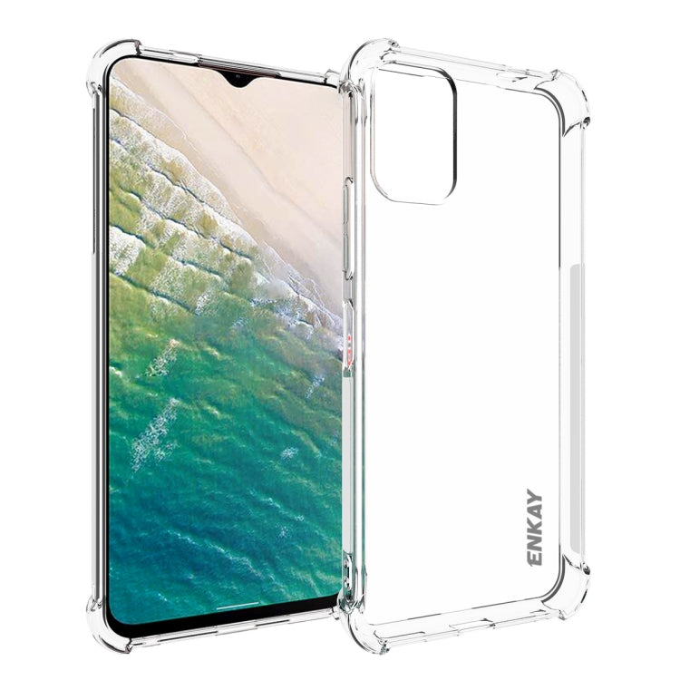 ENKAY Clear TPU Shockproof Anti-slip Phone Case, For Nokia C12 4G, For Nokia C300 4G, For Nokia G42 5G, For Nokia C22 4G, For Nokia C110 4G, For Nokia C32 4G, For Nokia XR21 5G ENKAY Clear TPU Shockproof Anti-slip Phone Case, For Nokia C12 4G, For Nokia C300 4G, For Nokia G42 5G, For Nokia C22 4G, For Nokia C110 4G, For Nokia C32 4G, For Nokia XR21 5G