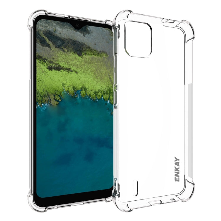ENKAY Clear TPU Shockproof Anti-slip Phone Case, For Nokia C12 4G, For Nokia C300 4G, For Nokia G42 5G, For Nokia C22 4G, For Nokia C110 4G, For Nokia C32 4G, For Nokia XR21 5G ENKAY Clear TPU Shockproof Anti-slip Phone Case, For Nokia C12 4G, For Nokia C300 4G, For Nokia G42 5G, For Nokia C22 4G, For Nokia C110 4G, For Nokia C32 4G, For Nokia XR21 5G