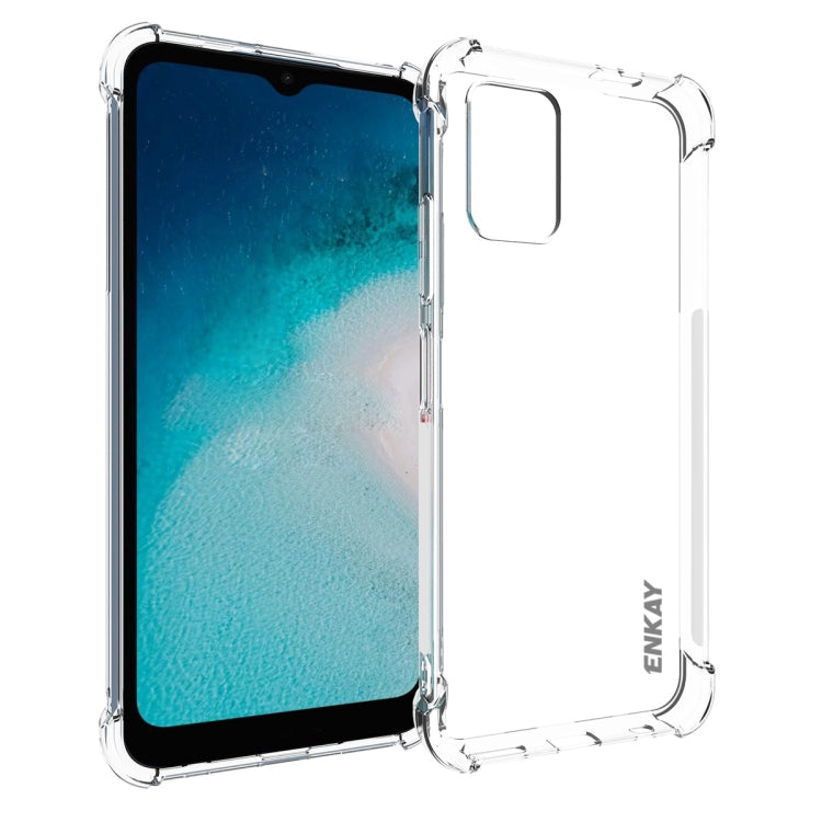 ENKAY Clear TPU Shockproof Anti-slip Phone Case, For Nokia C12 4G, For Nokia C300 4G, For Nokia G42 5G, For Nokia C22 4G, For Nokia C110 4G, For Nokia C32 4G, For Nokia XR21 5G ENKAY Clear TPU Shockproof Anti-slip Phone Case, For Nokia C12 4G, For Nokia C300 4G, For Nokia G42 5G, For Nokia C22 4G, For Nokia C110 4G, For Nokia C32 4G, For Nokia XR21 5G
