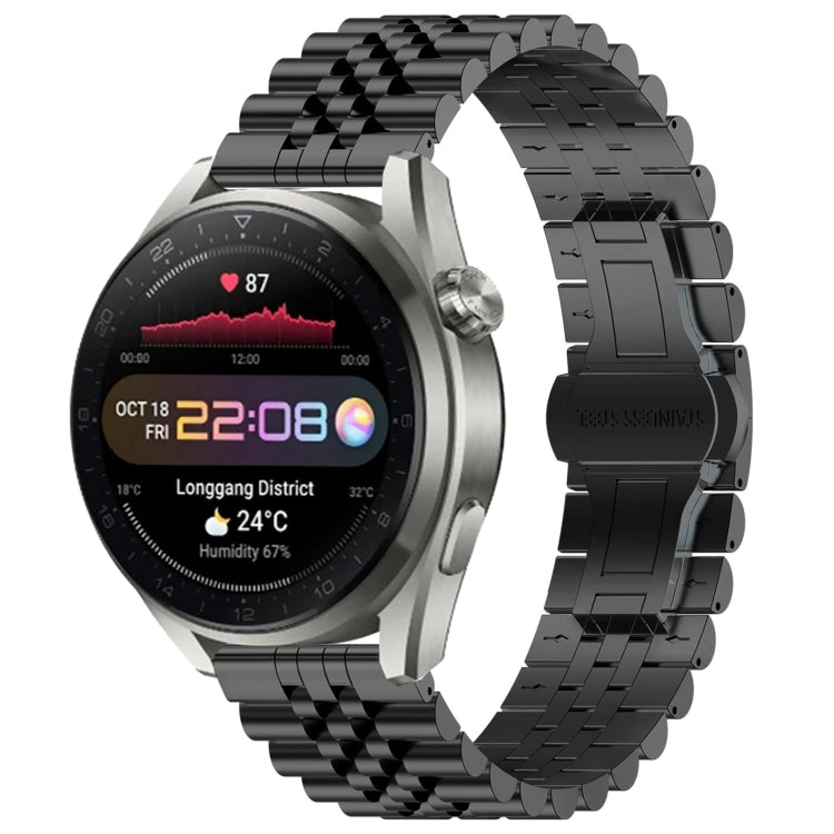 Five Bull Half Round Stainless Steel Watch Band + Strap Removal Tool, For Huawei Watch GT3 SE, For Huawei Watch Buds, For Huawei Watch3 Pro New Five Bull Half Round Stainless Steel Watch Band + Strap Removal Tool, For Huawei Watch GT3 SE, For Huawei Watch Buds, For Huawei Watch3 Pro New