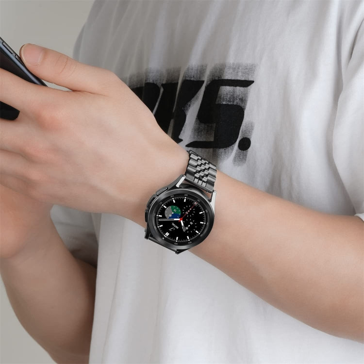 Five Bull Half Round Stainless Steel Watch Band + Strap Removal Tool, For Huawei Watch GT3 Pro 46mm, For Huawei Watch GT Runner, For Huawei Watch GT3 46mm Five Bull Half Round Stainless Steel Watch Band + Strap Removal Tool, For Huawei Watch GT3 Pro 46mm, For Huawei Watch GT Runner, For Huawei Watch GT3 46mm