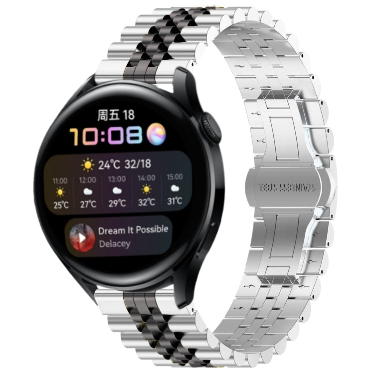 Five Bull Half Round Stainless Steel Watch Band + Strap Removal Tool, For Huawei Watch 3 / 3 Pro, For Huawei Watch GT2 Pro / GT 2e, For Huawei Watch GT 42mm/46mm / GT2 46mm Five Bull Half Round Stainless Steel Watch Band + Strap Removal Tool, For Huawei Watch 3 / 3 Pro, For Huawei Watch GT2 Pro / GT 2e, For Huawei Watch GT 42mm/46mm / GT2 46mm