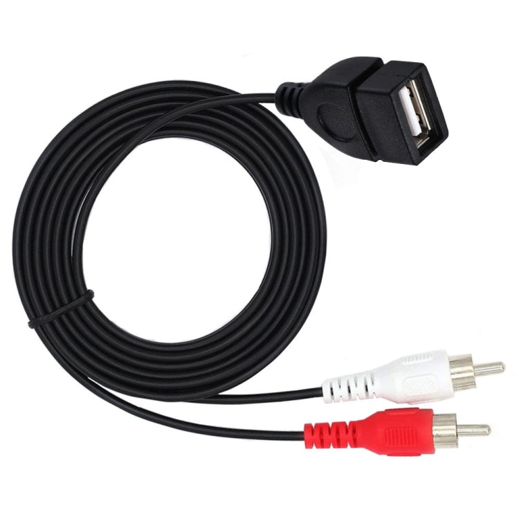 JUNSUNMAY USB 2.0 Female to 2 x RCA Male Video Audio Splitter Adapter Cable, 0.2m USB F to 2 RCA, 1.5m USB F to 2 RCA JUNSUNMAY USB 2.0 Female to 2 x RCA Male Video Audio Splitter Adapter Cable, 0.2m USB F to 2 RCA, 1.5m USB F to 2 RCA