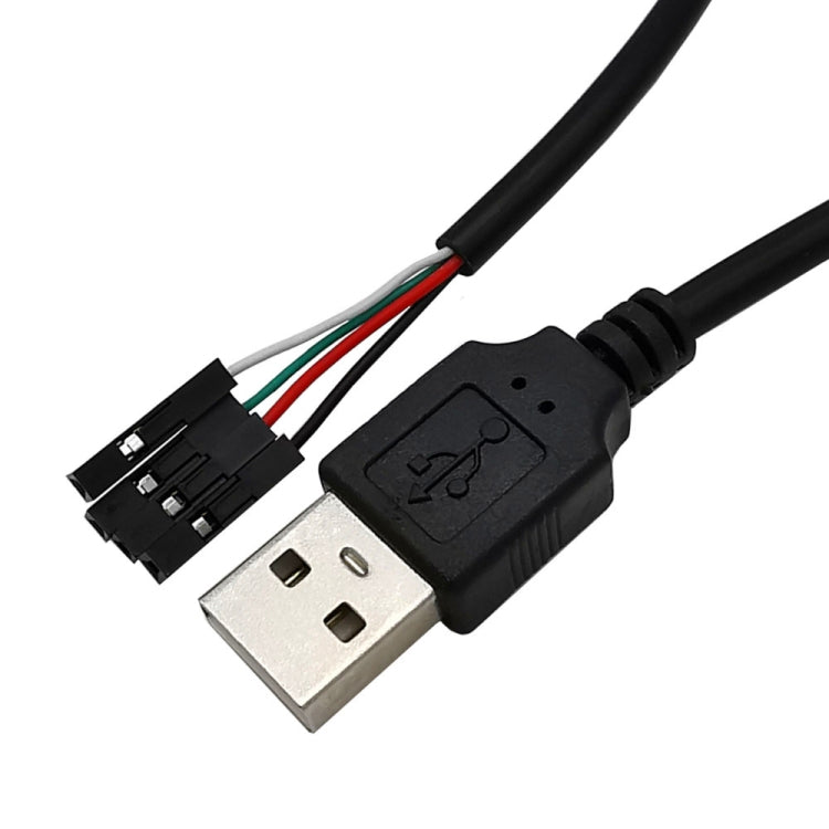 JUNSUNMAY USB 2.0 A to Female 4 Pin Dupont Motherboard Header Adapter Extender Cable, Length: 0.3m, USB Male, USB Female JUNSUNMAY USB 2.0 A to Female 4 Pin Dupont Motherboard Header Adapter Extender Cable, Length: 0.3m, USB Male, USB Female