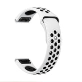 22mm Sports Breathable Silicone Watch Band