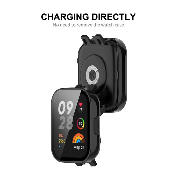 For Redmi Watch 3 ENKAY Hat-Prince Full Coverage PC Frame + Tempered Glass Film Watch Case For Redmi Watch 3 ENKAY Hat-Prince Full Coverage PC Frame + Tempered Glass Film Watch Case