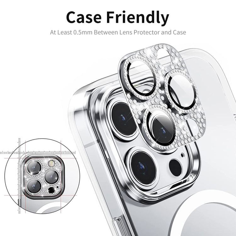 For iPhone 12 Pro Max ENKAY Hat-Prince Blink Diamond Camera Lens Aluminium Alloy Tempered Glass Film, For iPhone 12 Pro Max For iPhone 12 Pro Max ENKAY Hat-Prince Blink Diamond Camera Lens Aluminium Alloy Tempered Glass Film, For iPhone 12 Pro Max