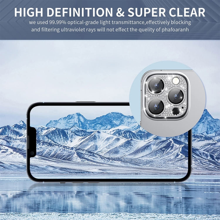 For iPhone 12 Pro Max ENKAY Hat-Prince Blink Diamond Camera Lens Aluminium Alloy Tempered Glass Film, For iPhone 12 Pro Max For iPhone 12 Pro Max ENKAY Hat-Prince Blink Diamond Camera Lens Aluminium Alloy Tempered Glass Film, For iPhone 12 Pro Max
