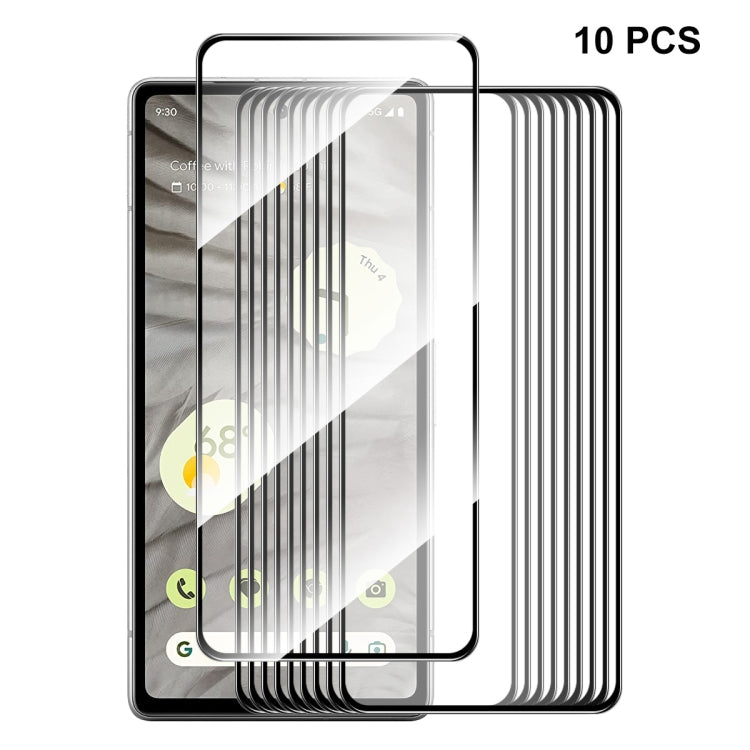 For Google Pixel 7A ENKAY Full Glue High Aluminum-silicon Tempered Glass  Film, 1pc, 2pcs, 5pcs, 10pcs For Google Pixel 7A ENKAY Full Glue High Aluminum-silicon Tempered Glass  Film, 1pc, 2pcs, 5pcs, 10pcs