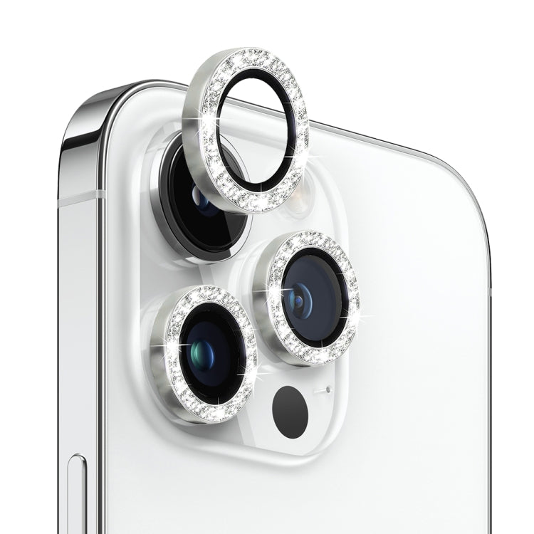 NORTHJO Camera Lens Protector Tempered Glass Bling Glitter Metal Ring Film, For iPhone 13 Pro / 13 Pro Max NORTHJO Camera Lens Protector Tempered Glass Bling Glitter Metal Ring Film, For iPhone 13 Pro / 13 Pro Max