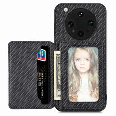 Carbon Fiber Magnetic Card Bag Phone Case
