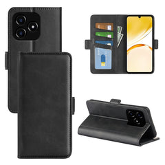 Dual-side Magnetic Buckle Horizontal Flip Leather Phone Case