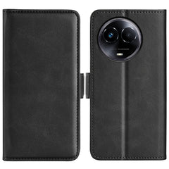 Dual-side Magnetic Buckle Horizontal Flip Leather Phone Case