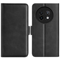 Dual-side Magnetic Buckle Horizontal Flip Leather Phone Case