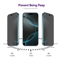 2pcs ENKAY Hat-Prince 28° Anti-peeping Tempered Glass Protector Full Screen Film