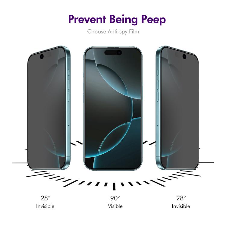 5pcs ENKAY Hat-Prince 28° Anti-peeping Tempered Glass Protector Full Screen Film 5pcs ENKAY Hat-Prince 28° Anti-peeping Tempered Glass Protector Full Screen Film