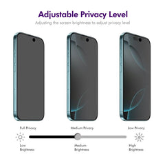 5pcs ENKAY Hat-Prince 28° Anti-peeping Tempered Glass Protector Full Screen Film