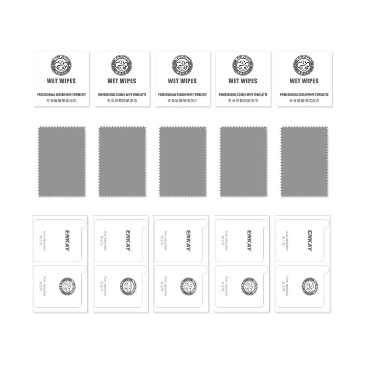 5pcs ENKAY Hat-Prince 28° Anti-peeping Tempered Glass Protector Full Screen Film 5pcs ENKAY Hat-Prince 28° Anti-peeping Tempered Glass Protector Full Screen Film