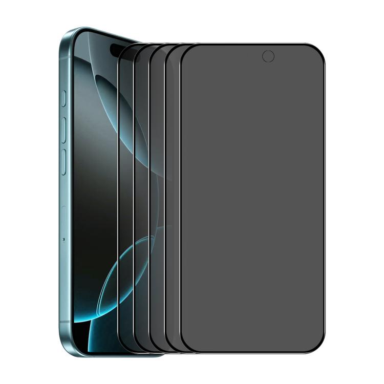 5pcs ENKAY Hat-Prince 28° Anti-peeping Tempered Glass Protector Full Screen Film 5pcs ENKAY Hat-Prince 28° Anti-peeping Tempered Glass Protector Full Screen Film