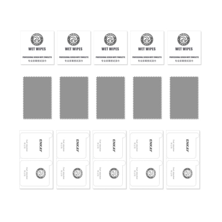 5pcs ENKAY Hat-Prince 28° Anti-peeping Tempered Glass Protector Full Screen Film 5pcs ENKAY Hat-Prince 28° Anti-peeping Tempered Glass Protector Full Screen Film