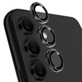 NORTHJO Camera Lens Protector Tempered Glass CD Vein Metal Ring Film, For Samsung Galaxy A24, For Samsung Galaxy A54 5G, For Samsung Galaxy S23 Ultra 5G, For Samsung Galaxy A14 / A34, For Samsung Galaxy S23 / S23+ 5G