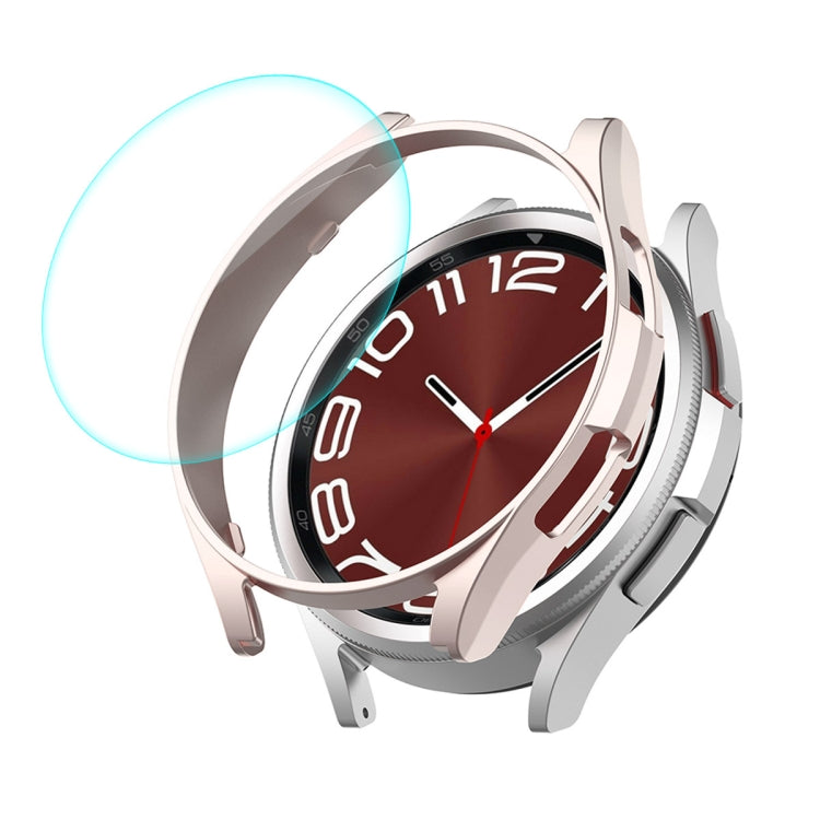 ENKAY Hat-Prince Electroplated Hard PC Case + 0.2mm 9H Glass Screen Protector, For Samsung Galaxy Watch6 Classic 47mm, For Samsung Galaxy Watch6 44mm, For Samsung Galaxy Watch6 40mm ENKAY Hat-Prince Electroplated Hard PC Case + 0.2mm 9H Glass Screen Protector, For Samsung Galaxy Watch6 Classic 47mm, For Samsung Galaxy Watch6 44mm, For Samsung Galaxy Watch6 40mm