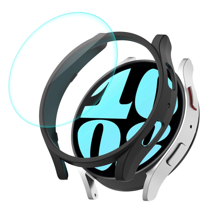 ENKAY Hat-Prince Electroplated Hard PC Case + 0.2mm 9H Glass Screen Protector, For Samsung Galaxy Watch6 Classic 47mm, For Samsung Galaxy Watch6 44mm, For Samsung Galaxy Watch6 40mm ENKAY Hat-Prince Electroplated Hard PC Case + 0.2mm 9H Glass Screen Protector, For Samsung Galaxy Watch6 Classic 47mm, For Samsung Galaxy Watch6 44mm, For Samsung Galaxy Watch6 40mm