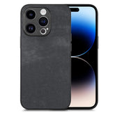 Vintage Leather PC Back Cover Phone Case