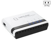 WAVLINK NU516U1 USB2.0-Drahtloser Druckerserver mit 10/100 Mbit/s LAN/Bridge-WiFi, US-Stecker, UK-Stecker, EU-Stecker, AU-Stecker