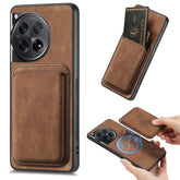 Retro Leather Card Bag Magnetic Phone Case