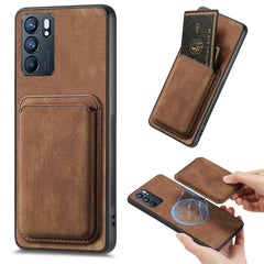Retro Leather Card Bag Magnetic Phone Case