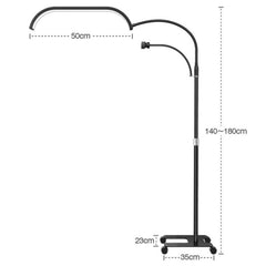 HD-G63X Floor Standing Remote Dimming LED Moon Lamp Manicure Eyelash Beauty Lamp, US Plug, UK Plug, EU Plug, AU Plug