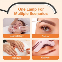 HD-G63X Floor Standing Remote Dimming LED Moon Lamp Manicure Eyelash Beauty Lamp, US Plug, UK Plug, EU Plug, AU Plug