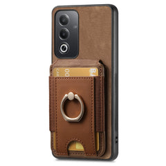 Retro Splitable Magnetic Stand Card Bag Leather Phone Case