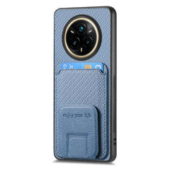 Carbon Fiber Card Bag Fold Stand Phone Case