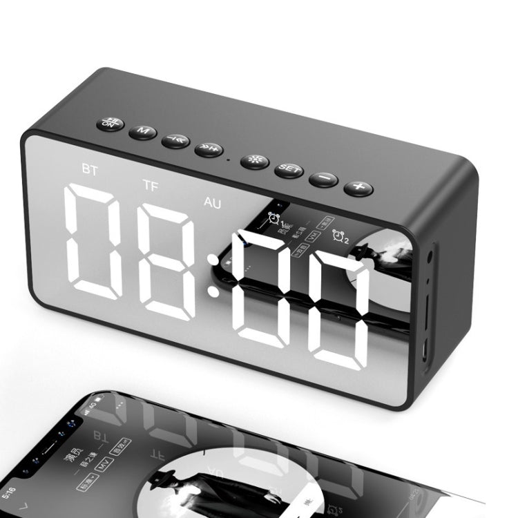 AEC BT506 Speaker With Wirror, LED Clock Display, Dual Alarm Clock,Snooze, HD hands-free Calling, HiFi Stereo. AEC BT506 Speaker With Wirror, LED Clock Display, Dual Alarm Clock,Snooze, HD hands-free Calling, HiFi Stereo.