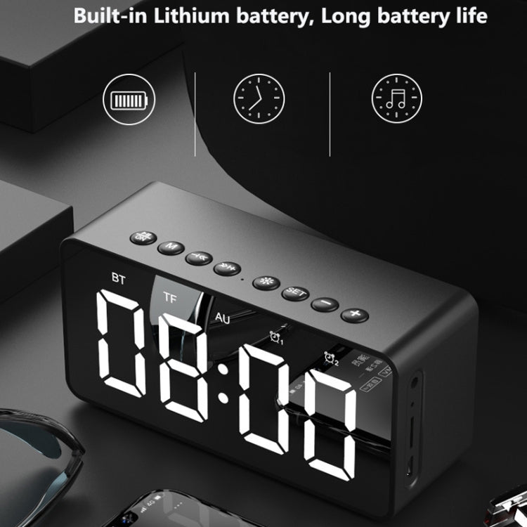 AEC BT506 Speaker With Wirror, LED Clock Display, Dual Alarm Clock,Snooze, HD hands-free Calling, HiFi Stereo. AEC BT506 Speaker With Wirror, LED Clock Display, Dual Alarm Clock,Snooze, HD hands-free Calling, HiFi Stereo.