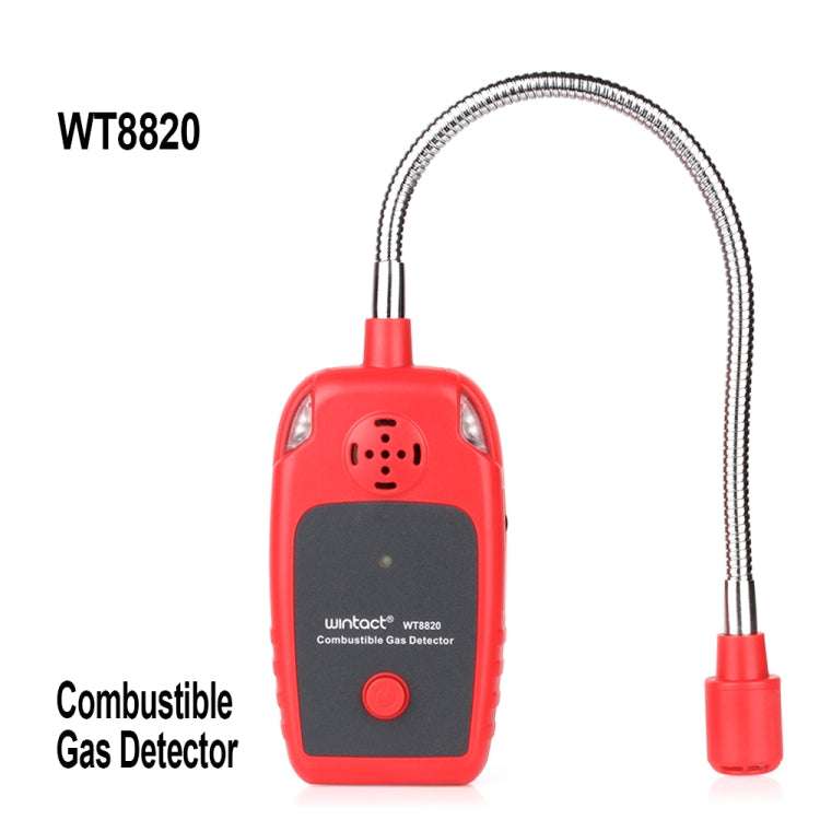 WINTACT WT8820 Combustible Gas Alarm Detector For Home Slight Gas Leakage Flammable Natural Gas Leak Detector Monitor Gas Analyzer WINTACT WT8820 Combustible Gas Alarm Detector For Home Slight Gas Leakage Flammable Natural Gas Leak Detector Monitor Gas Analyzer
