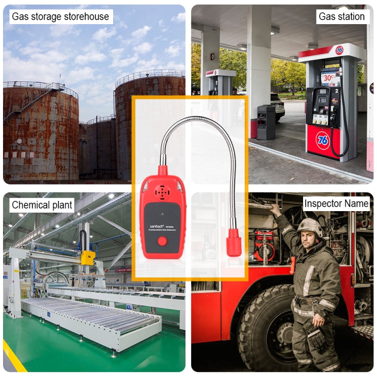 WINTACT WT8820 Combustible Gas Alarm Detector For Home Slight Gas Leakage Flammable Natural Gas Leak Detector Monitor Gas Analyzer WINTACT WT8820 Combustible Gas Alarm Detector For Home Slight Gas Leakage Flammable Natural Gas Leak Detector Monitor Gas Analyzer