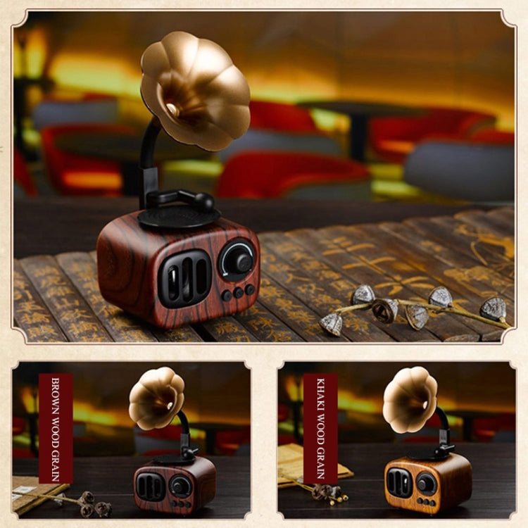 Retro Wood Portable Mini Bluetooth Speaker Wireless Loudspeaker Outdoor Speaker Sound System TF FM Radio Music Subwoofer Retro Wood Portable Mini Bluetooth Speaker Wireless Loudspeaker Outdoor Speaker Sound System TF FM Radio Music Subwoofer