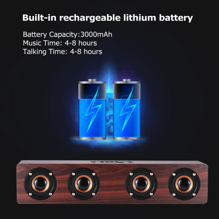 W8 Bluetooth 4.2 Speaker Four Louderspeakers Super Bass Subwoofer with Mic 3.5mm Support TF Card W8 Bluetooth 4.2 Speaker Four Louderspeakers Super Bass Subwoofer with Mic 3.5mm Support TF Card