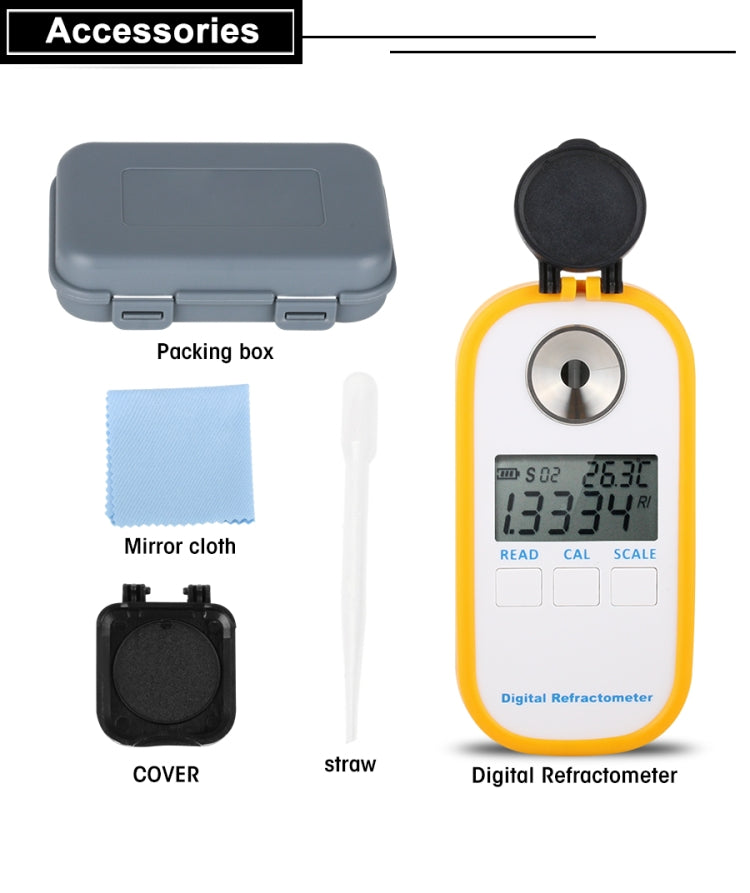 DR202 Digital Sea Water Refractometer Seawater Salinity Meter Specific Gravity Range 0―100‰ Chlorinity 0~57‰ Refractometer, DR202 DR202 Digital Sea Water Refractometer Seawater Salinity Meter Specific Gravity Range 0―100‰ Chlorinity 0~57‰ Refractometer, DR202