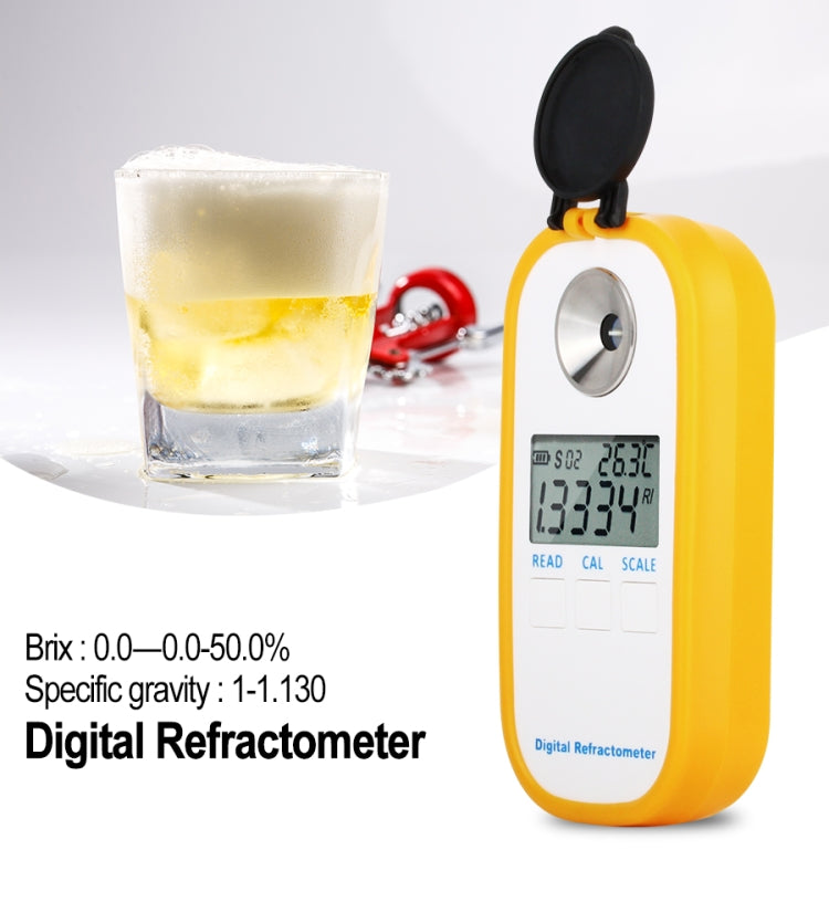 DR402 Digital Beer Refractometer Wort Hydrometer Brix 0-50% Concentration Meter Refractometer Electronic Wine Alcohol Tester, DR402 DR402 Digital Beer Refractometer Wort Hydrometer Brix 0-50% Concentration Meter Refractometer Electronic Wine Alcohol Tester, DR402
