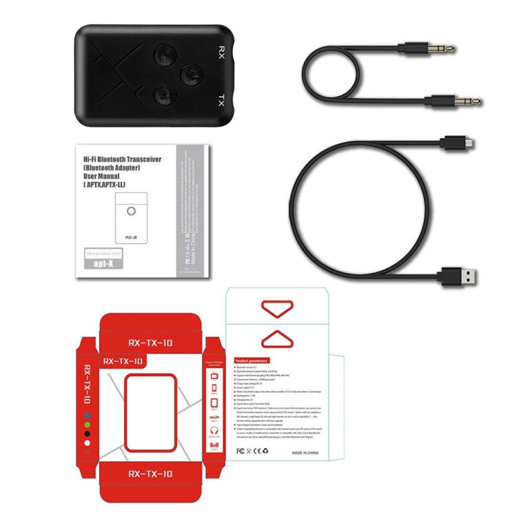 Adaptador receptor y transmisor de audio inalámbrico Bluetooth 4.2 de 3,5 mm 2 en 1 JDEX-TX10 Adaptador receptor y transmisor de audio inalámbrico Bluetooth 4.2 de 3,5 mm 2 en 1 JDEX-TX10